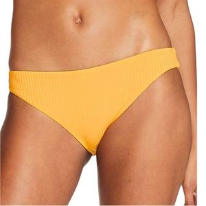 NWT Vitamin A EcoRib Midori Bikini Bottom In Color Orange Iced Mango Size 4 XS